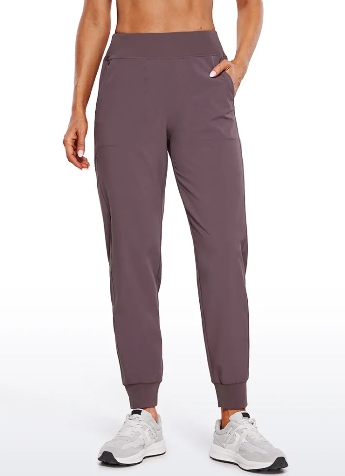 Store CRZ YOGA Feathery Fit High Rise Joggers with Pockets 27.5''