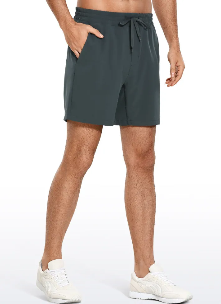 Shop CRZ YOGA Feathery-Fit Athletic Shorts 7''- Lined