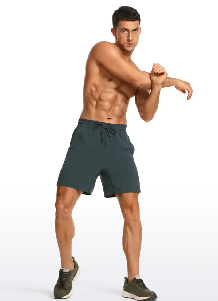 Shop CRZ YOGA Feathery-Fit Athletic Shorts 7''- Lined