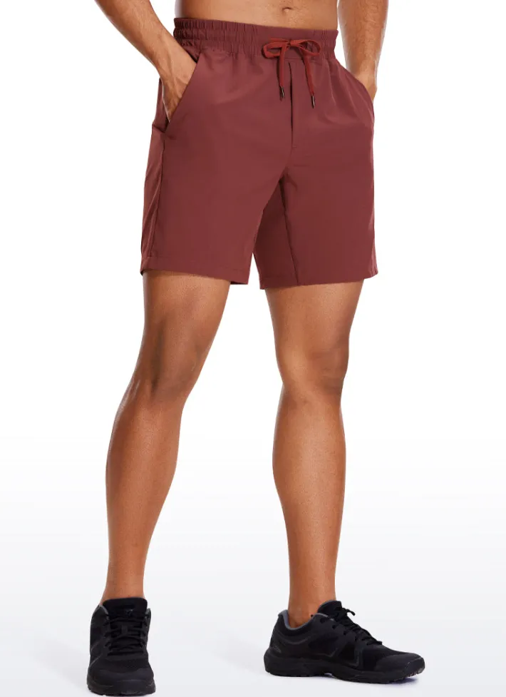 Shop CRZ YOGA Feathery-Fit Athletic Shorts 7''- Lined