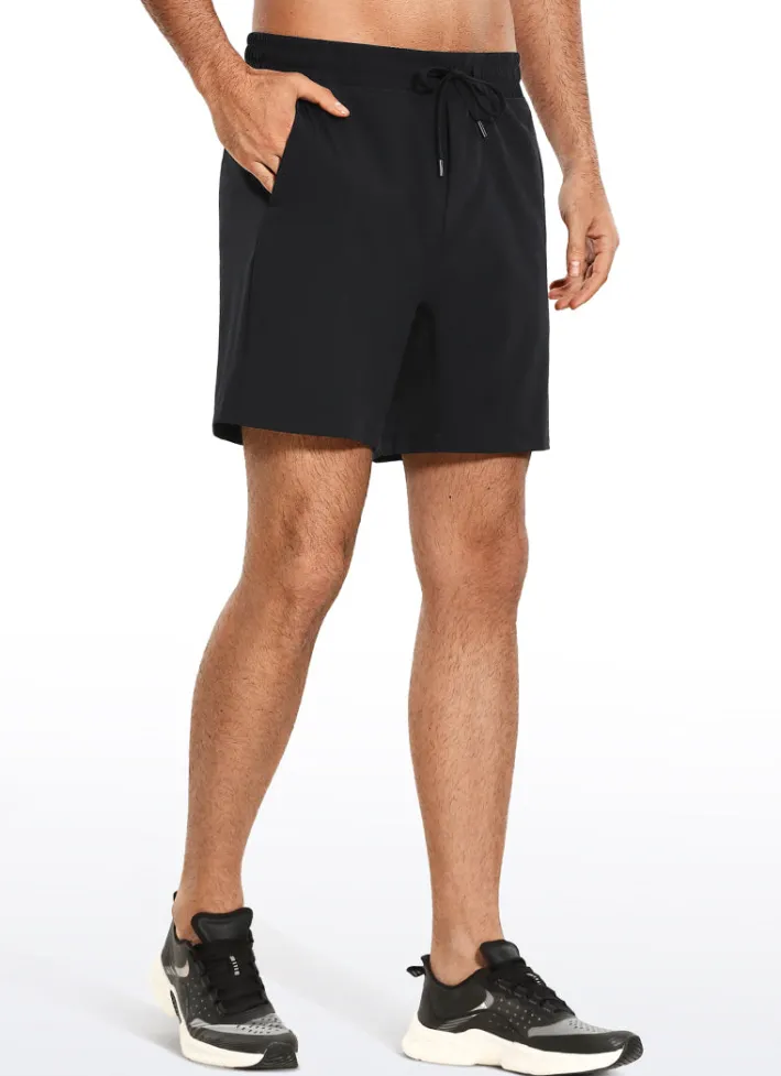 Shop CRZ YOGA Feathery-Fit Athletic Shorts 7''- Lined