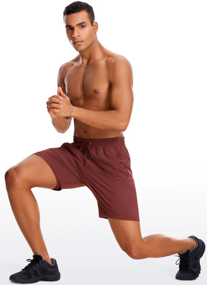 Shop CRZ YOGA Feathery-Fit Athletic Shorts 7''- Lined