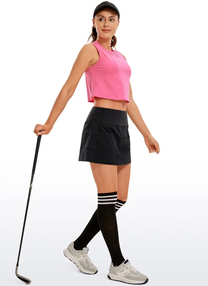 Flash Sale CRZ YOGA Feathery-Fit High Waist Tennis Skirt 14''