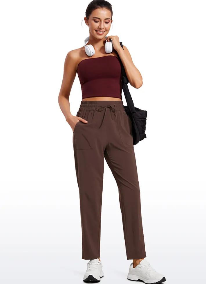 Sale CRZ YOGA Feathery-Fit Soft Casual Workout Pants with Pockets 27"