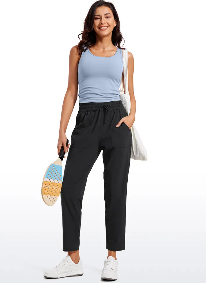 Sale CRZ YOGA Feathery-Fit Soft Casual Workout Pants with Pockets 27"
