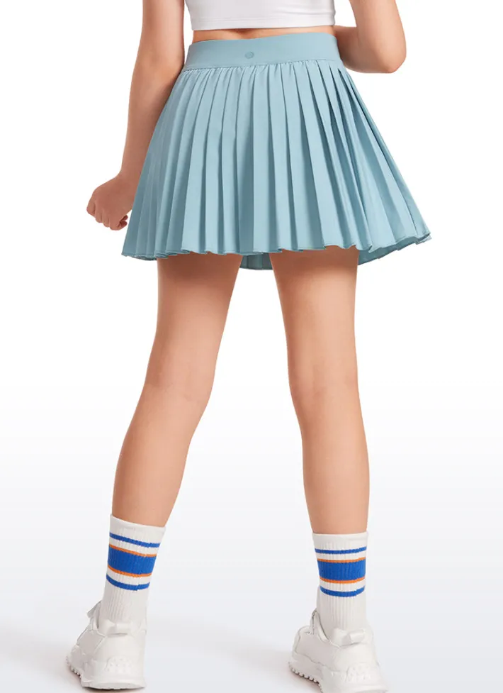 Shop CRZ YOGA Feathery-Fit Soft Girls Pleated Skirts