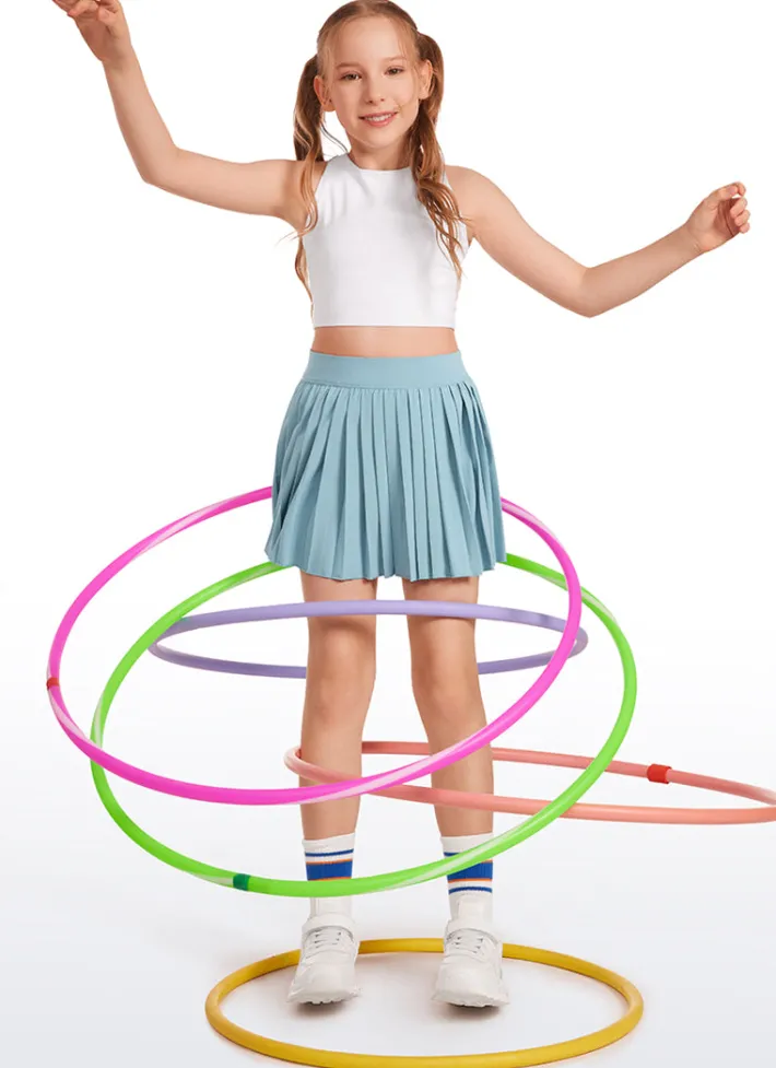 Shop CRZ YOGA Feathery-Fit Soft Girls Pleated Skirts