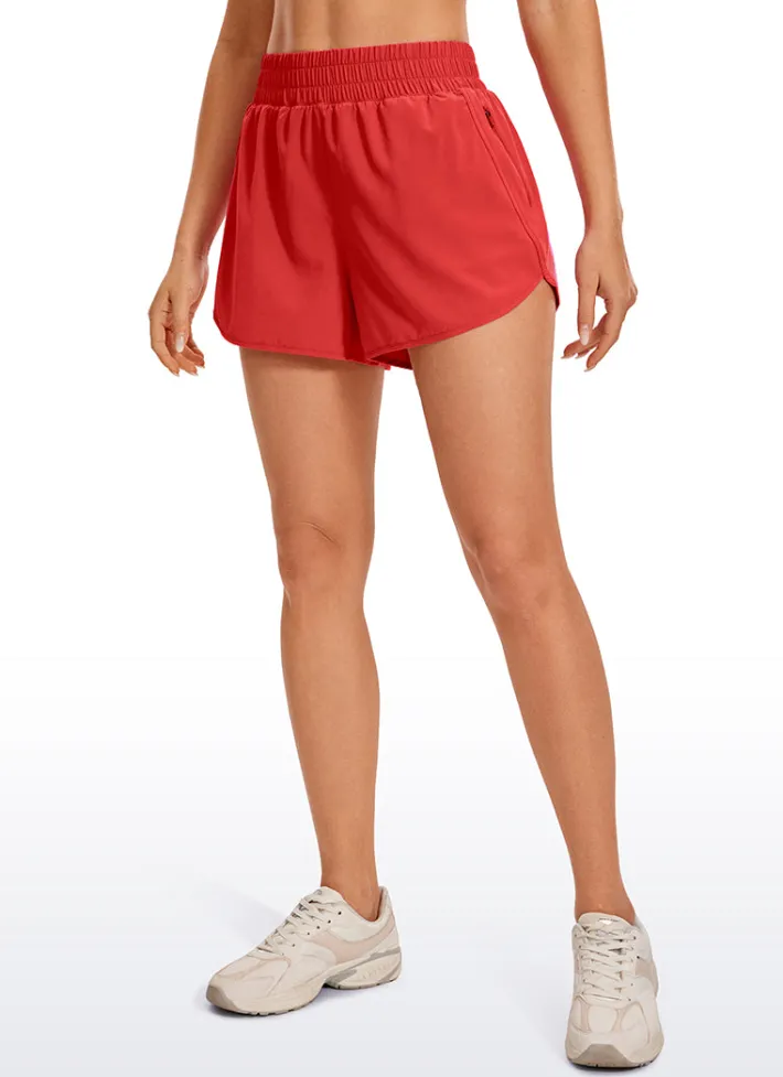Outlet CRZ YOGA Feathery-Fit Soft High Waisted Mesh Lined Shorts 3''
