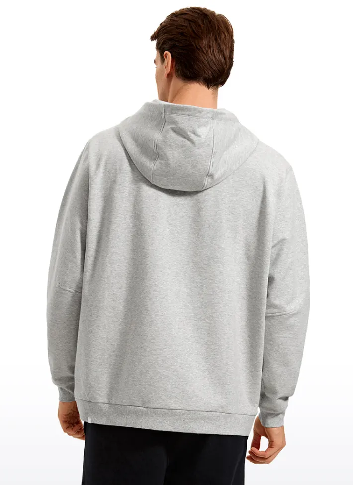 Best CRZ YOGA Fleece Hoodies Pullover Sweatshirts with Pocket