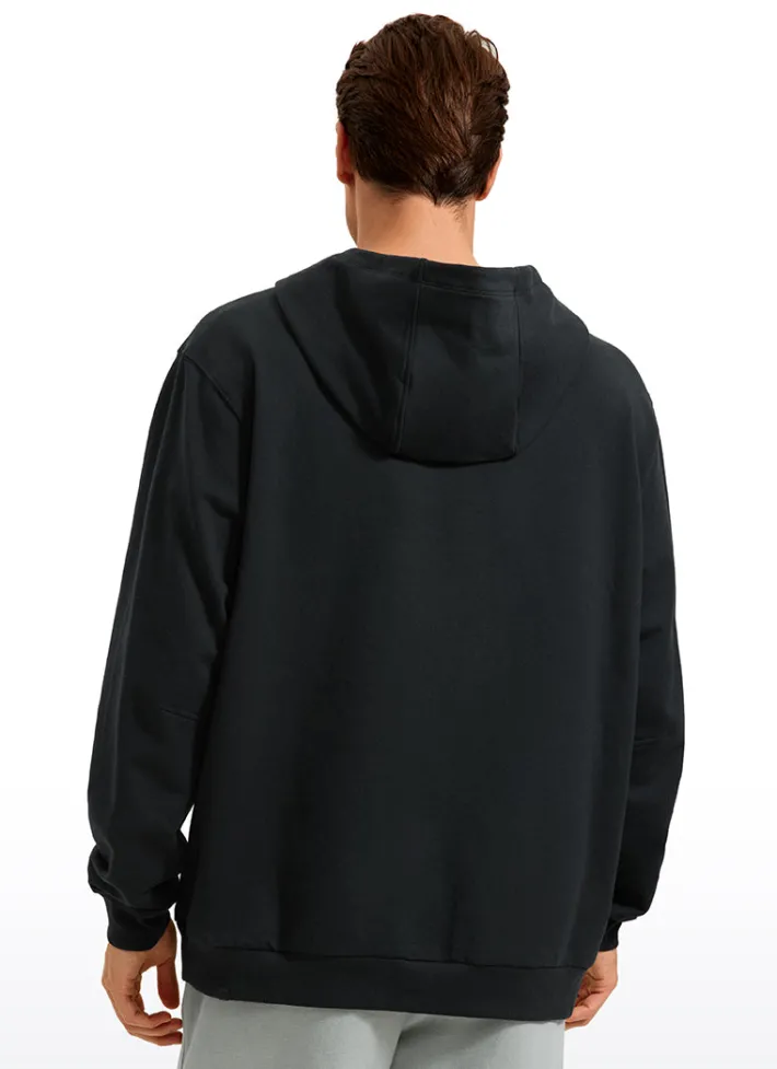 Best CRZ YOGA Fleece Hoodies Pullover Sweatshirts with Pocket