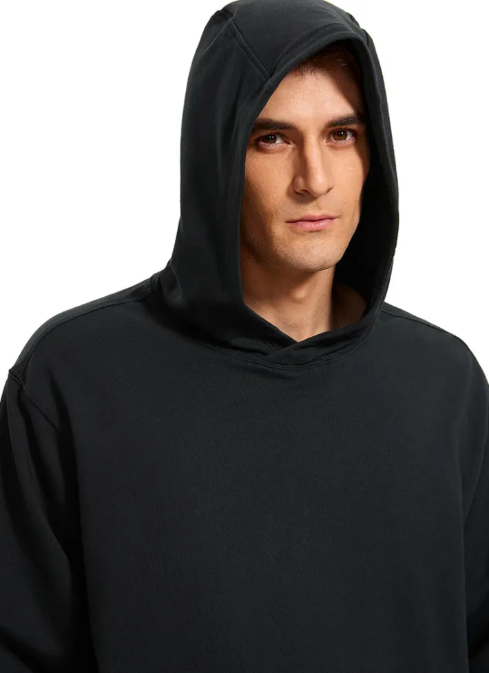 Best CRZ YOGA Fleece Hoodies Pullover Sweatshirts with Pocket