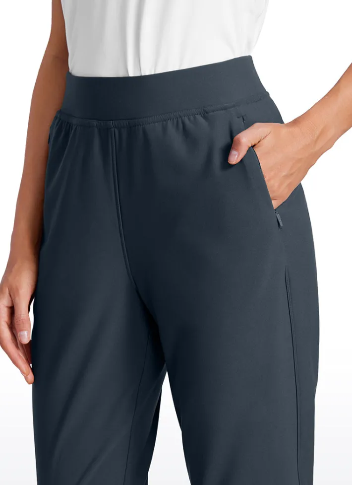 Clearance CRZ YOGA Fleece Lined High Waisted Joggers 28"