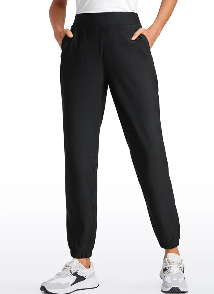 Clearance CRZ YOGA Fleece Lined High Waisted Joggers 28"