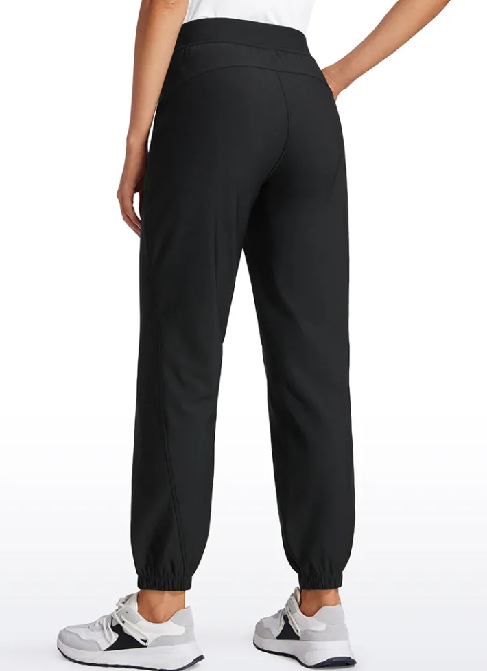 Clearance CRZ YOGA Fleece Lined High Waisted Joggers 28"