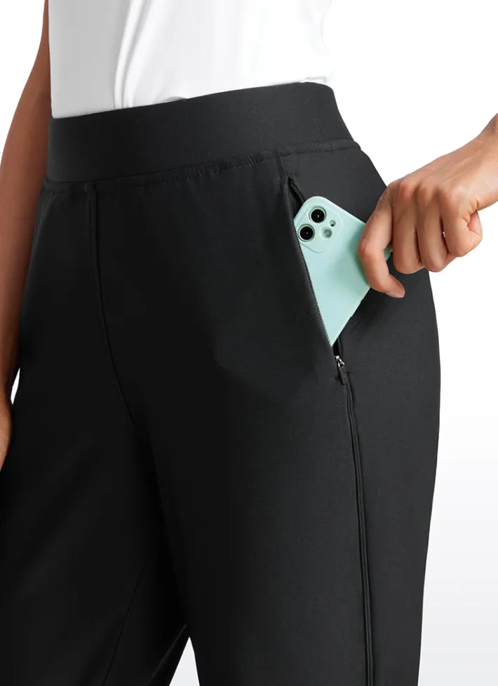 Clearance CRZ YOGA Fleece Lined High Waisted Joggers 28"