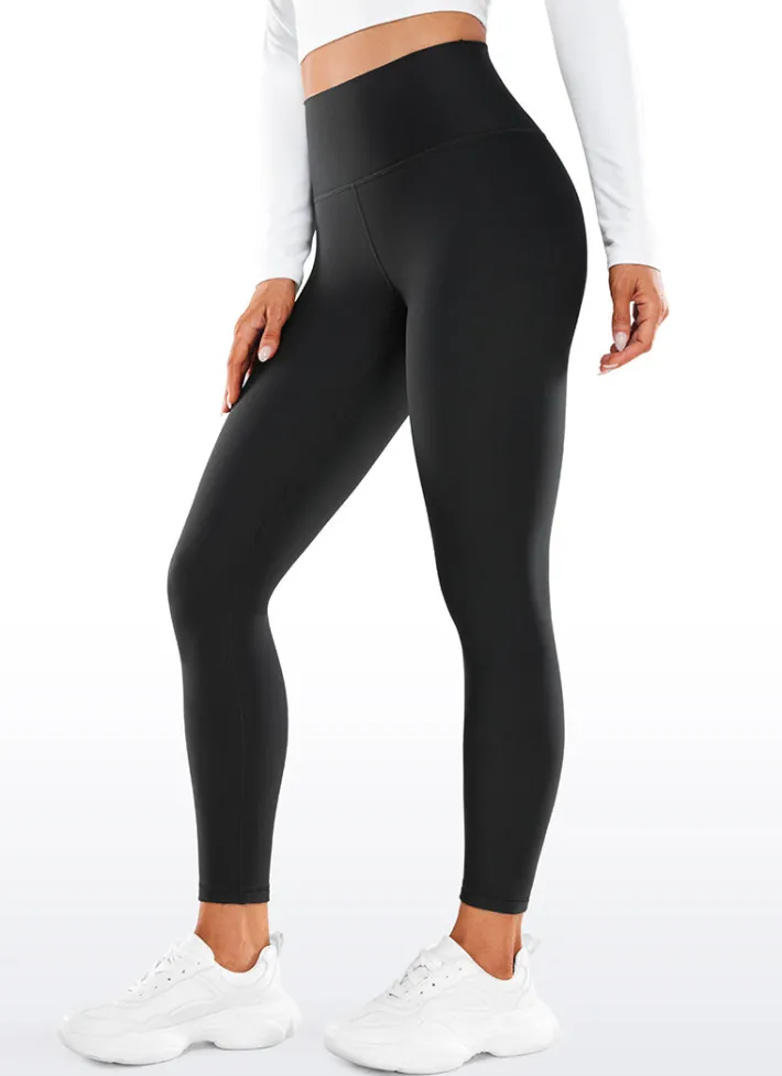 Online CRZ YOGA Fleece Lined Soft Leggings 26.5"