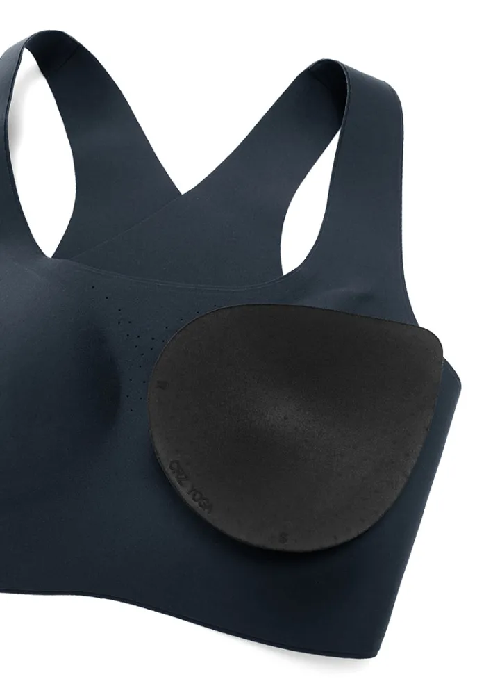 Best CRZ YOGA Flex Sculpt Racerback Sports Bra U Neck