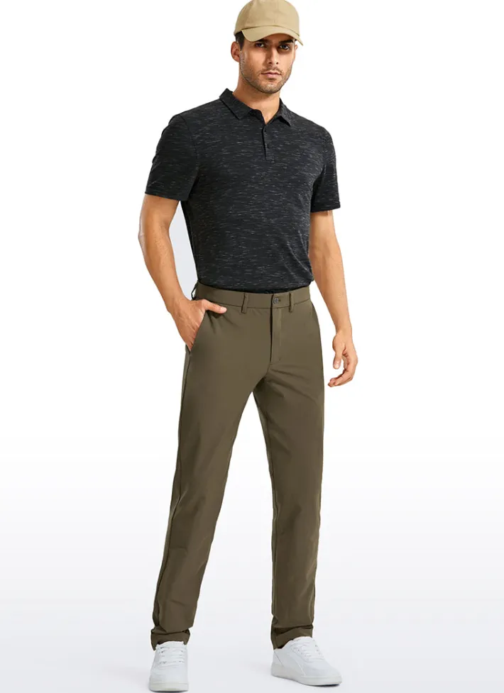 Flash Sale CRZ YOGA Heather Polo Short Sleeves