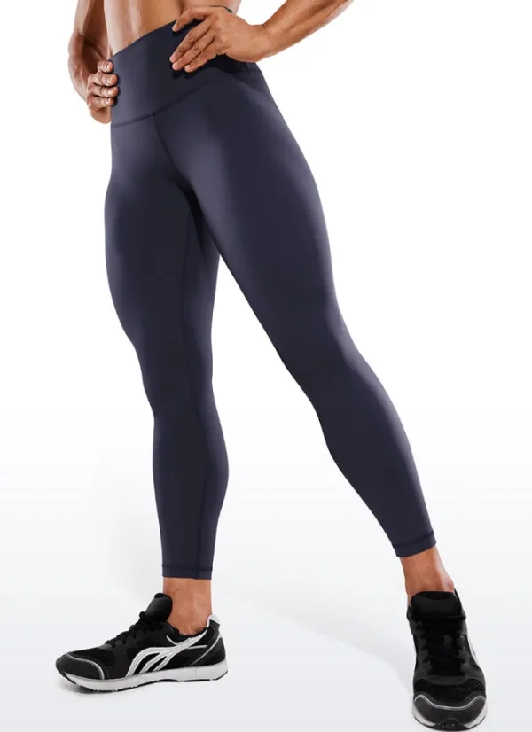 Hot CRZ YOGA Hugged Feeling Compression Leggings 25''