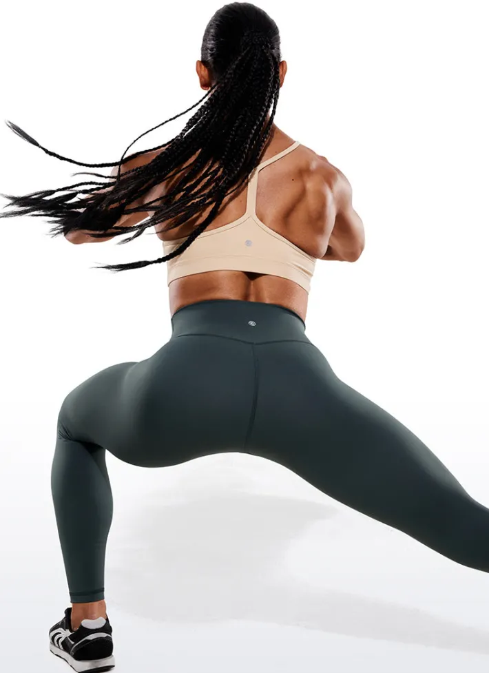 Cheap CRZ YOGA Hugged Feeling Compression Leggings 28''