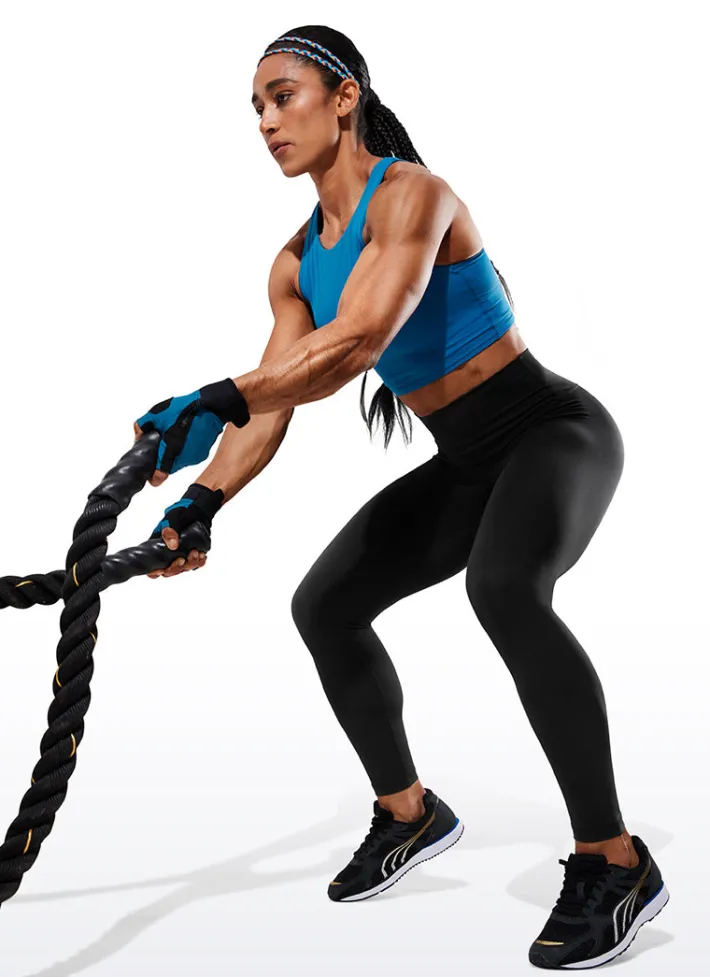 Online CRZ YOGA Hugged Feeling Compression Leggings 28''