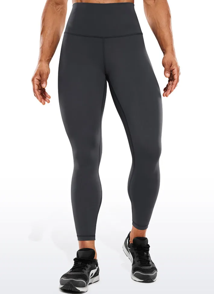 Hot CRZ YOGA Hugged Feeling Compression Leggings 25''