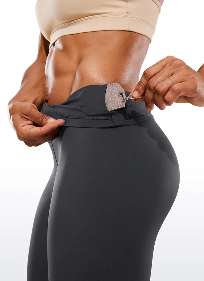 Hot CRZ YOGA Hugged Feeling Compression Leggings 25''