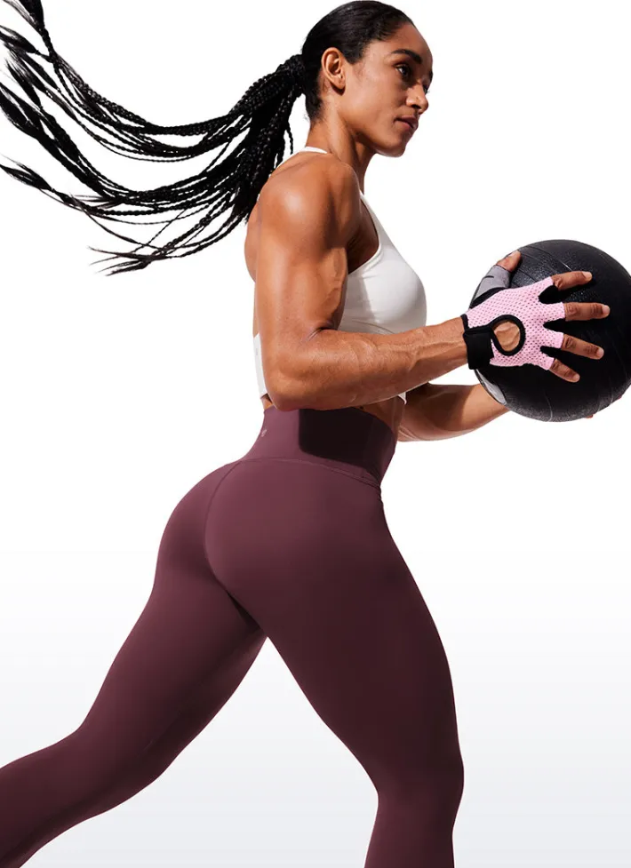 Online CRZ YOGA Hugged Feeling Compression Leggings 28''