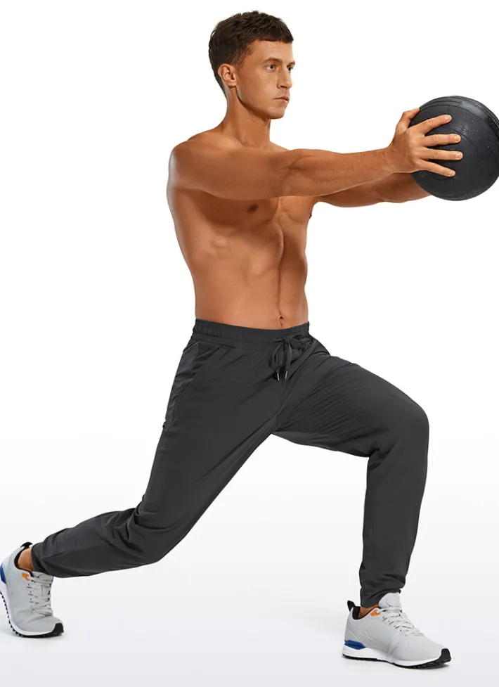 Best CRZ YOGA Lightweight Joggers Zip Pockets 29''