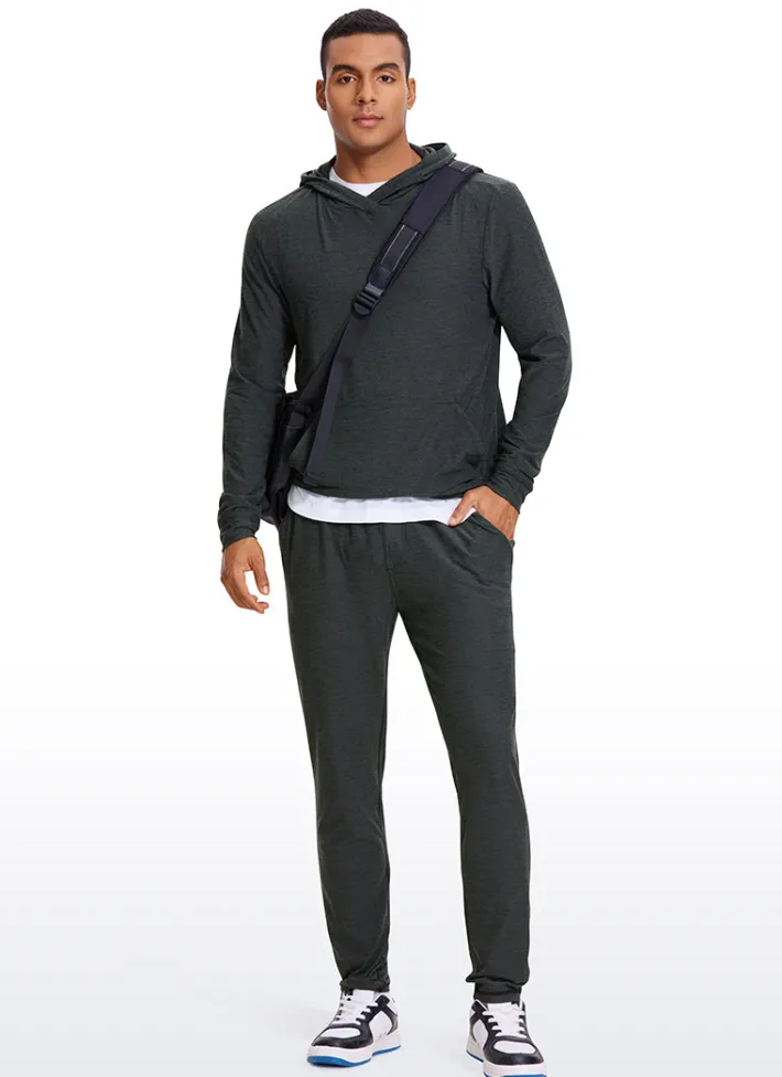 Best Sale CRZ YOGA Lightweight Long Sleeve Hoodies with Pocket