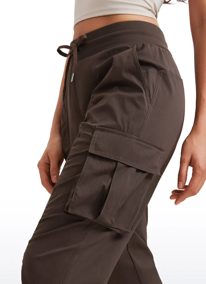 Flash Sale CRZ YOGA Lightweight Mid Rise Joggers with Pockets 28.5'' - Ruched