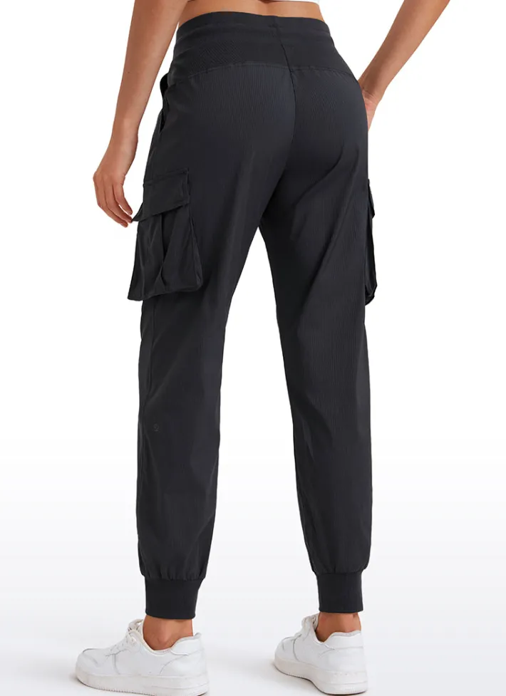 Flash Sale CRZ YOGA Lightweight Mid Rise Joggers with Pockets 28.5'' - Ruched