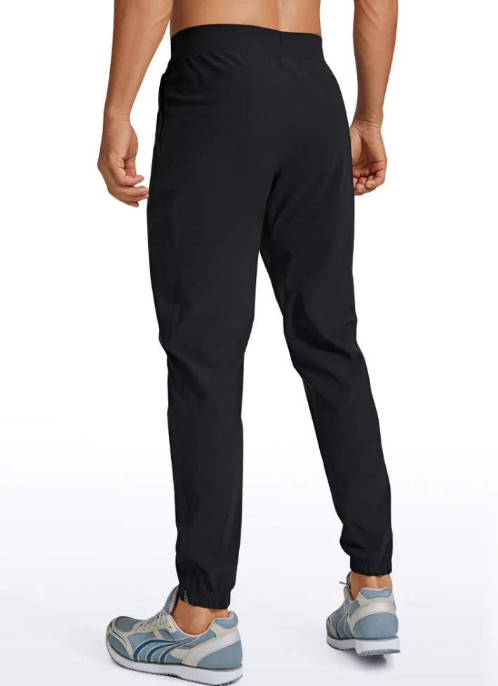 Outlet CRZ YOGA Lightweight Quick Dry Slim-Fit Joggers 29"-Zipper Pockets