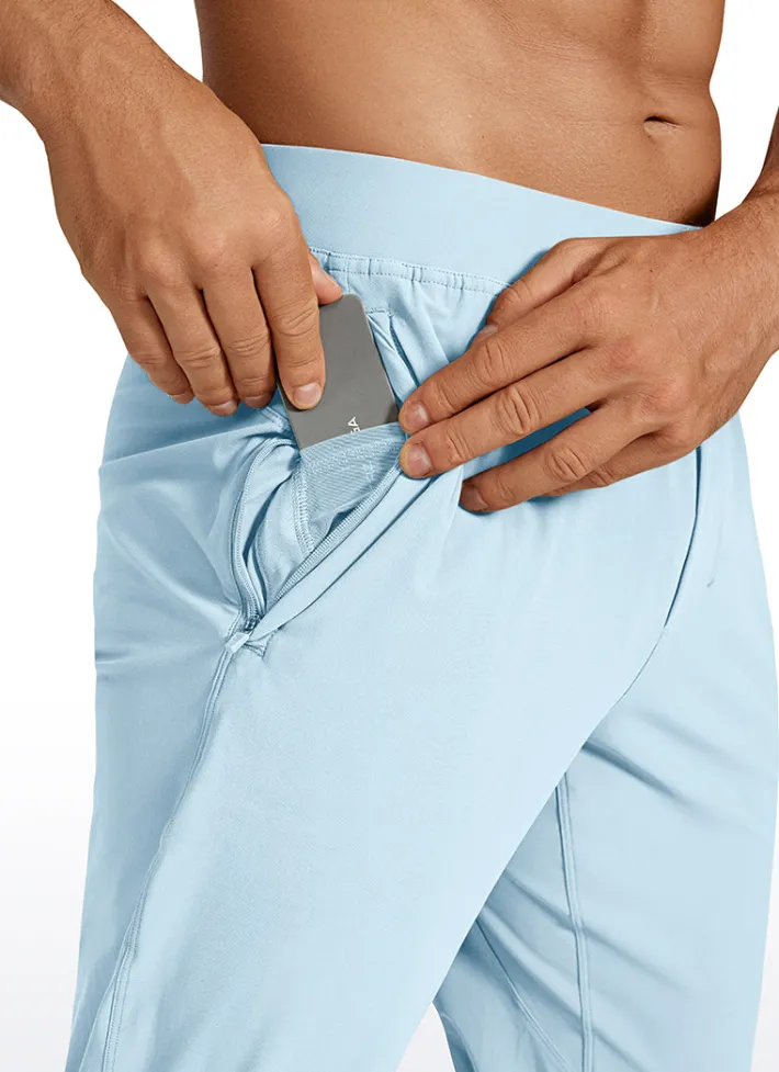 Cheap CRZ YOGA Lightweight Quick Dry Slim-Fit Joggers 29"-Zipper Pockets
