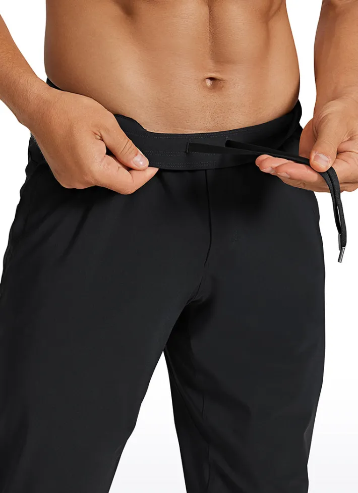 Outlet CRZ YOGA Lightweight Quick Dry Slim-Fit Joggers 29"-Zipper Pockets