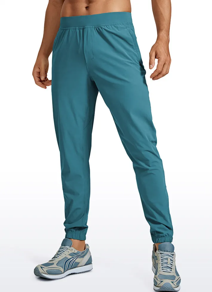 Cheap CRZ YOGA Lightweight Quick Dry Slim-Fit Joggers 29"-Zipper Pockets