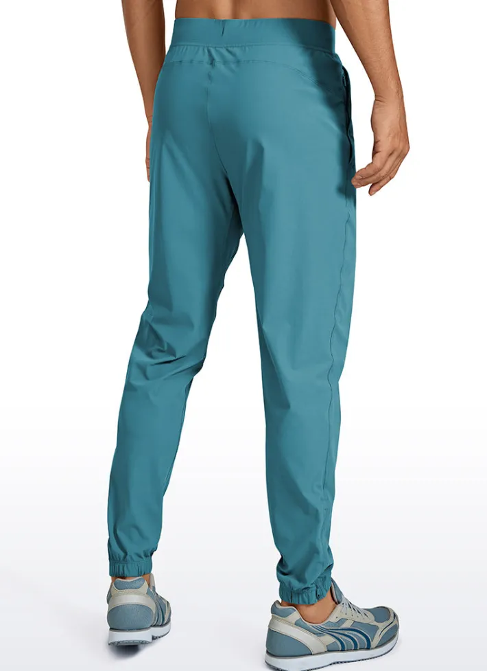 Cheap CRZ YOGA Lightweight Quick Dry Slim-Fit Joggers 29"-Zipper Pockets