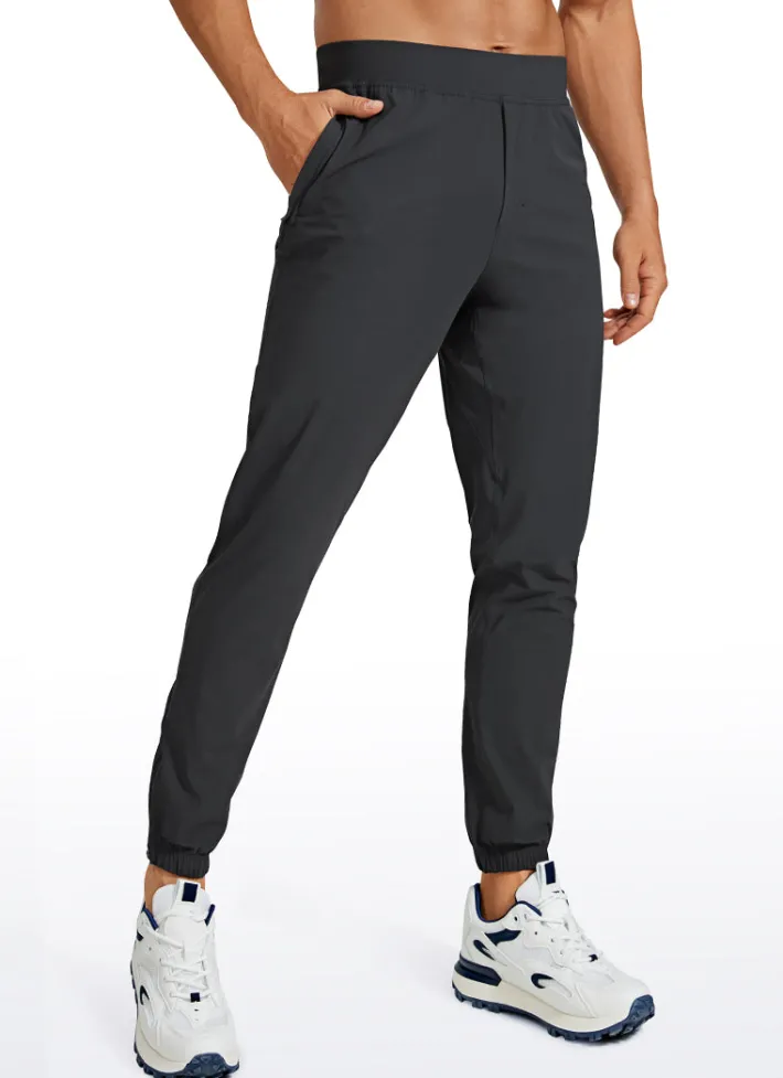 Outlet CRZ YOGA Lightweight Quick Dry Slim-Fit Joggers 29"-Zipper Pockets