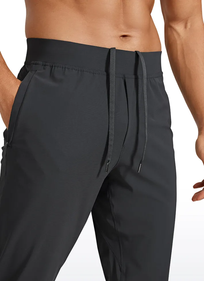 Outlet CRZ YOGA Lightweight Quick Dry Slim-Fit Joggers 29"-Zipper Pockets