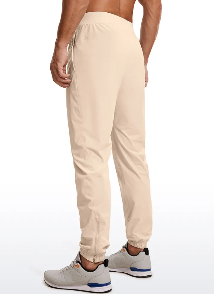 Cheap CRZ YOGA Lightweight Quick Dry Slim-Fit Joggers 29"-Zipper Pockets