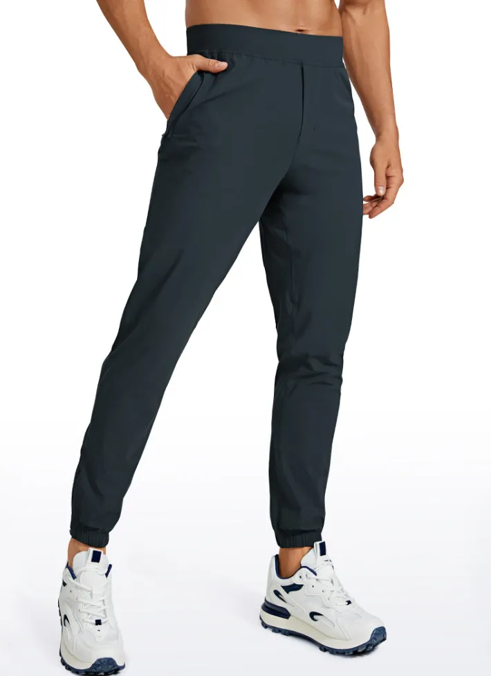 Outlet CRZ YOGA Lightweight Quick Dry Slim-Fit Joggers 29"-Zipper Pockets