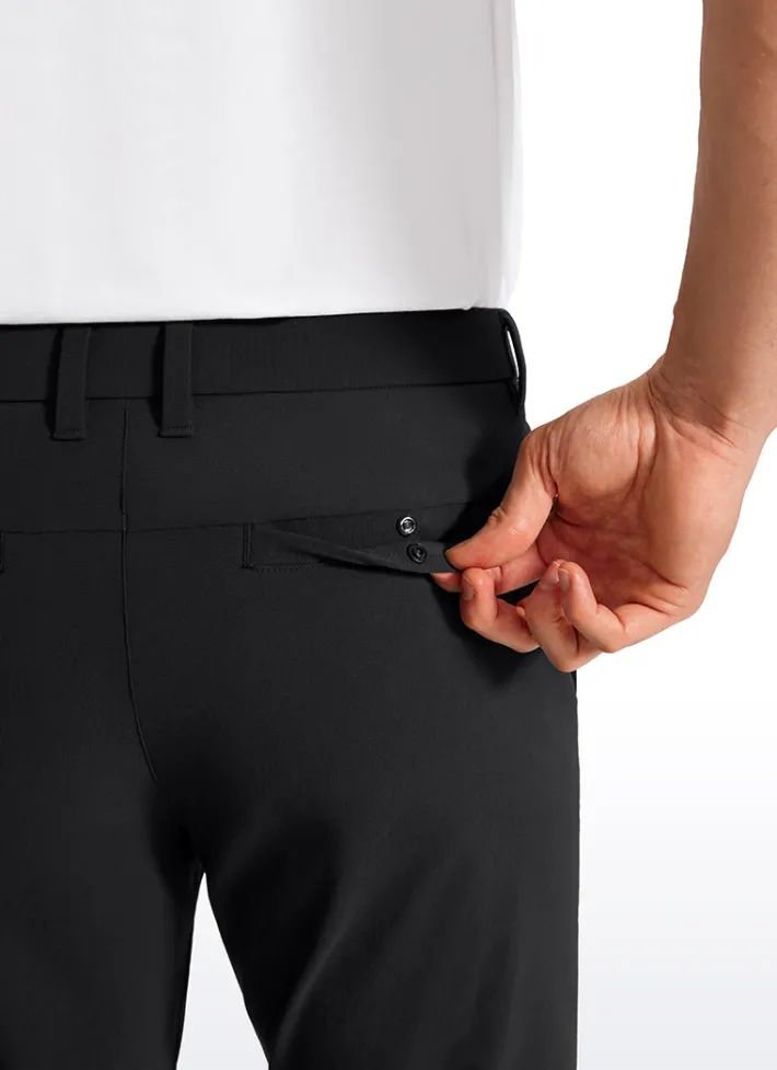 Fashion CRZ YOGA Lightweight Water Resistant Classic-Fit Golf Pants 32''