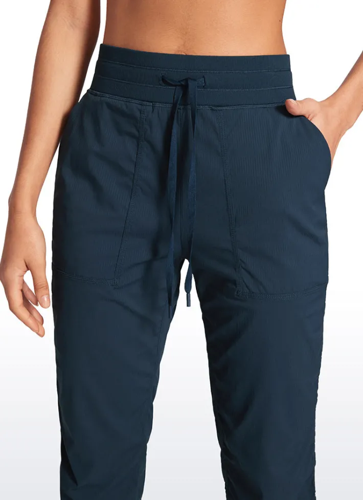 Best CRZ YOGA Lightweight Workout Straight Leg Pocket Pants 30"