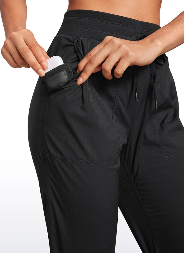 Best CRZ YOGA Lightweight Workout Straight Leg Pocket Pants 30"