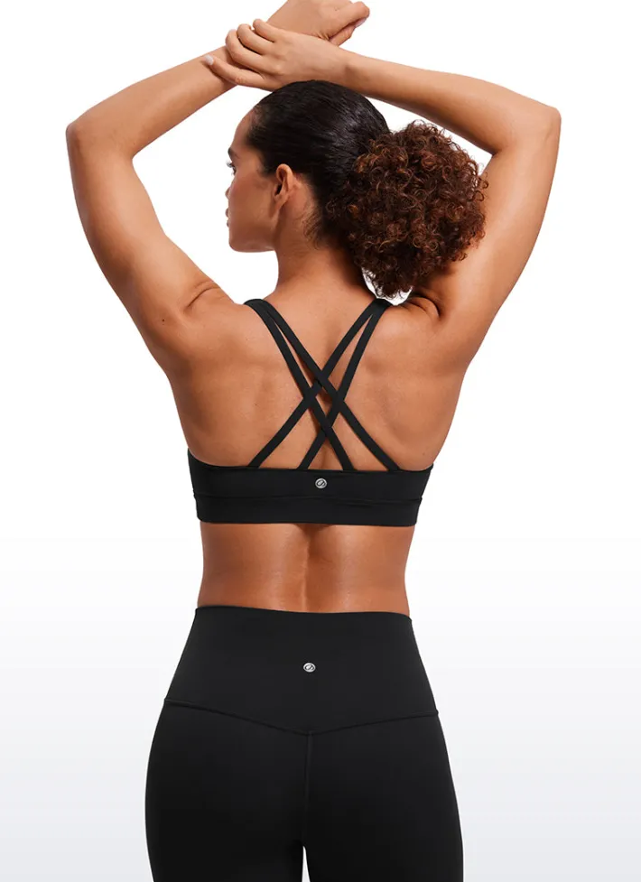 Discount CRZ YOGA Nakedfeel Bra Cross Back