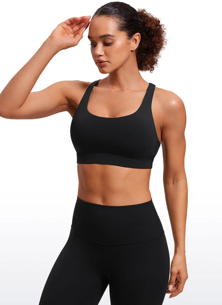 Discount CRZ YOGA Nakedfeel Bra Cross Back