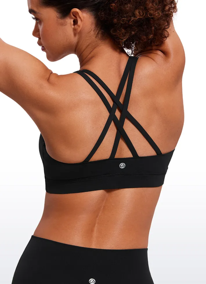 Discount CRZ YOGA Nakedfeel Bra Cross Back