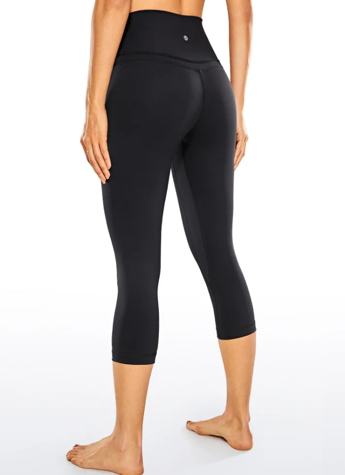 Hot CRZ YOGA Nakedfeel Capris 19'' - Double Waistseam