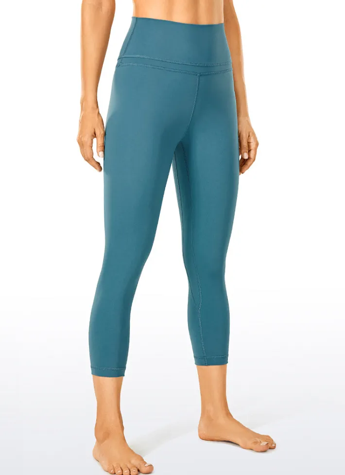 Hot CRZ YOGA Nakedfeel Capris 19'' - Double Waistseam