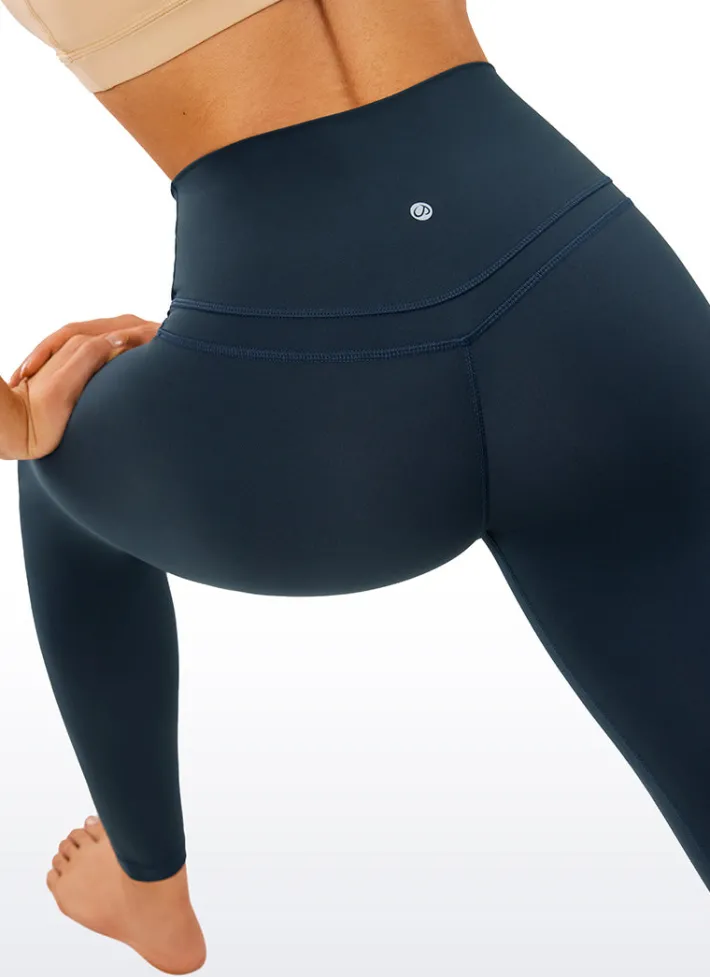 Shop CRZ YOGA Nakedfeel Leggings 28'' - Double Waistseam